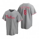 P.Phillies #8 Nick Castellanos Gray Stitched jersey