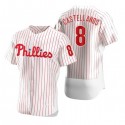 P.Phillies #8 Nick Castellanos White Stitched jersey