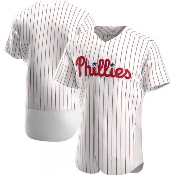 Custom P.Phillies White Stitched jersey