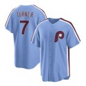 P.Phillies #7 Trea Turner Blue Stitched jersey