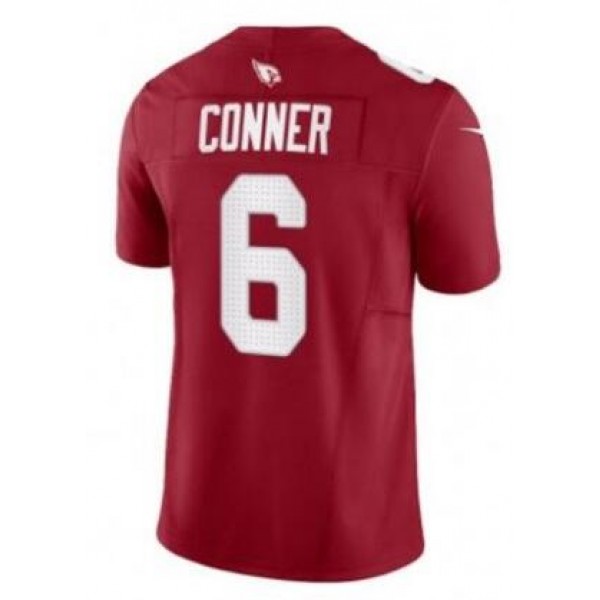 A.Cardinals #6 James Conner Red F.U.S.E. Stitched jersey