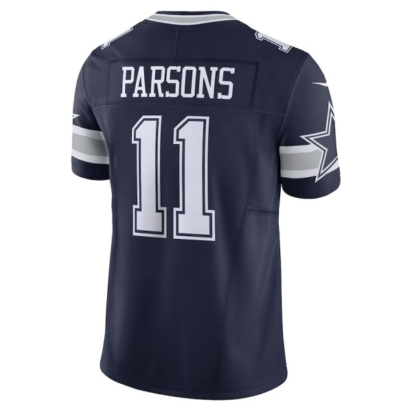 D.Cowboys #11 Micah Parsons Navy F.U.S.E. Stitched jersey