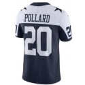 D.Cowboys #20 Tony Pollard Navy F.U.S.E.Thanksgiving Stitched jersey