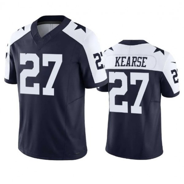 D.Cowboys #27 Jayron Kearse Navy F.U.S.E. Stitched jersey