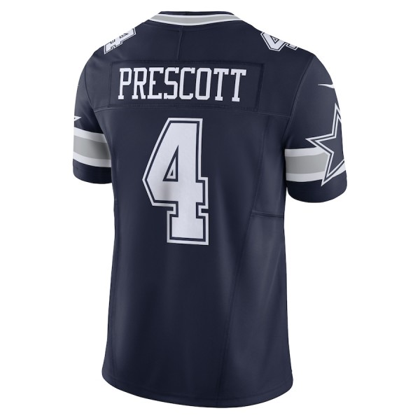 D.Cowboys #4 Dak Prescott Navy F.U.S.E. Stitched jersey