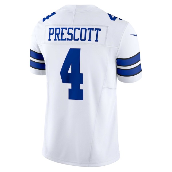 D.Cowboys #4 Dak Prescott White F.U.S.E. Stitched jersey