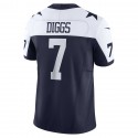 D.Cowboys #7 Trevon Diggs Navy F.U.S.E. Stitched jersey