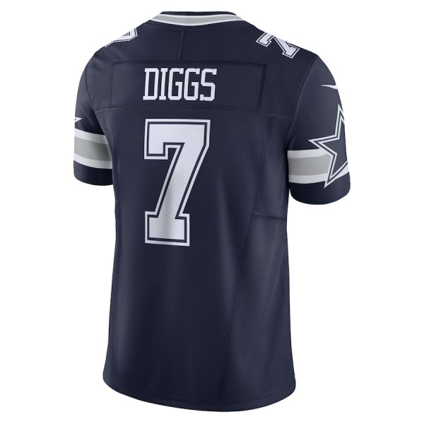 D.Cowboys #7 Trevon Diggs Navy F.U.S.E. Stitched jersey