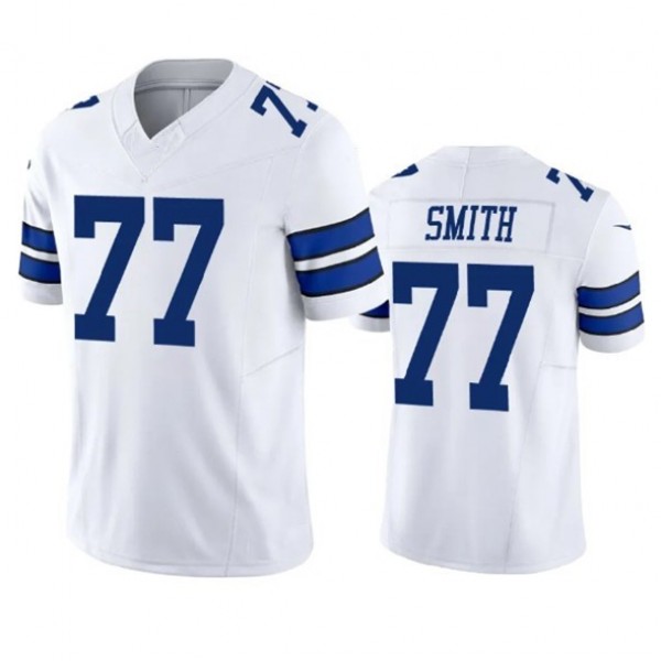 D.Cowboys #77 Tyron Smith White F.U.S.E. Stitched jersey