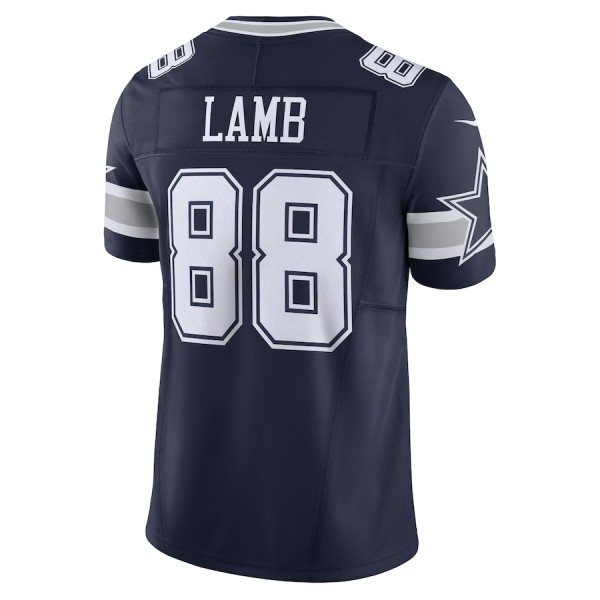 D.Cowboys #88 CeeDee Lamb Navy F.U.S.E. Stitched jersey