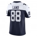 D.Cowboys #88 CeeDee Lamb Navy F.U.S.E. Stitched jersey