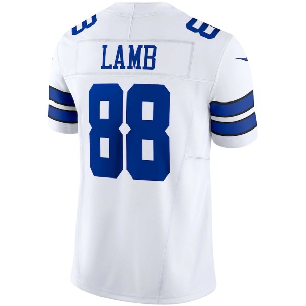 D.Cowboys #88 CeeDee Lamb White F.U.S.E. Stitched jersey