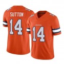 D.Broncos #14 Courtland Sutton Orange F.U.S.E. Stitched jersey