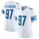 D.Lions #97 Aidan Hutchinson White F.U.S.E. Stitched jersey