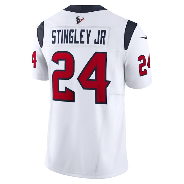 H.Texans #24 Derek Stingley Jr. White F.U.S.E Stitched jersey