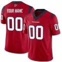 Custom H.Texans Red F.U.S.E. Stitched jersey