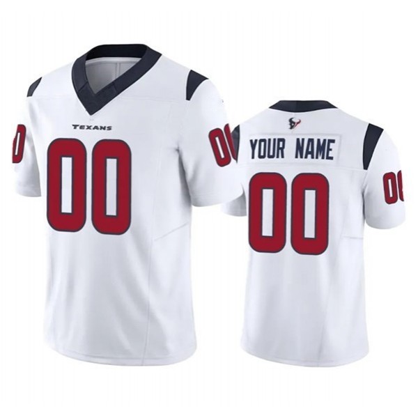 Custom H.Texans White F.U.S.E Stitched jersey