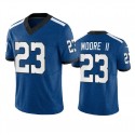 IN.Colts #23 Kenny Moore II Royal F.U.S.E. Indiana Nights Stitched jersey