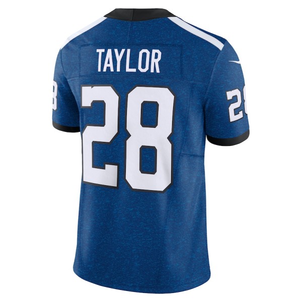 IN.Colts #28 Jonathan Taylor Royal F.U.S.E. Indiana Nights Stitched jersey