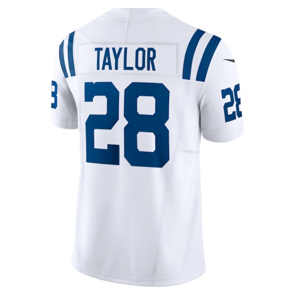 IN.Colts #28 Jonathan Taylor White F.U.S.E Stitched jersey