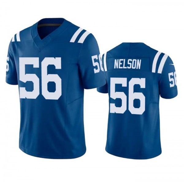 IN.Colts #56 Quenton Nelson Blue F.U.S.E Stitched jersey