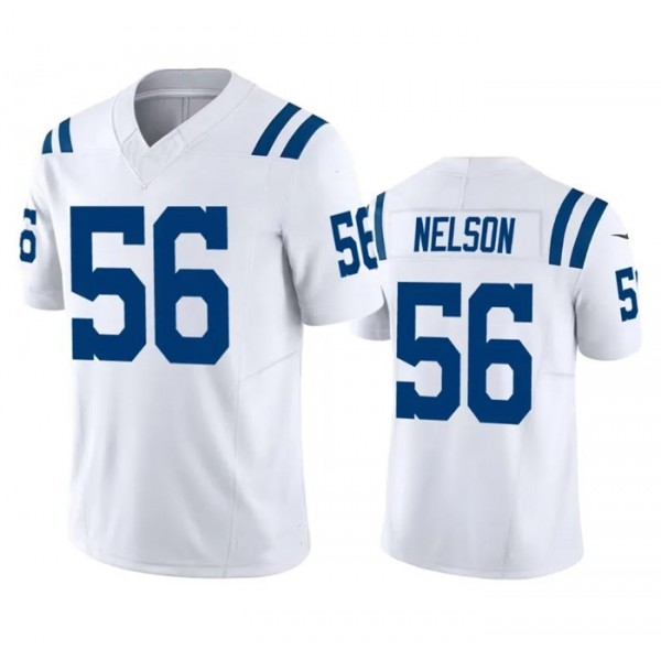 IN.Colts #56 Quenton Nelson White F.U.S.E Stitched jersey