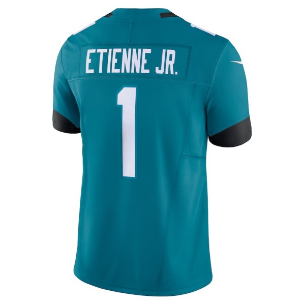 J.Jaguars #1 Travis Etienne Jr. Teal F.U.S.E. Stitched jersey