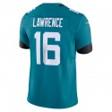 J.Jaguars #16 Trevor Lawrence Teal F.U.S.E Stitched jersey