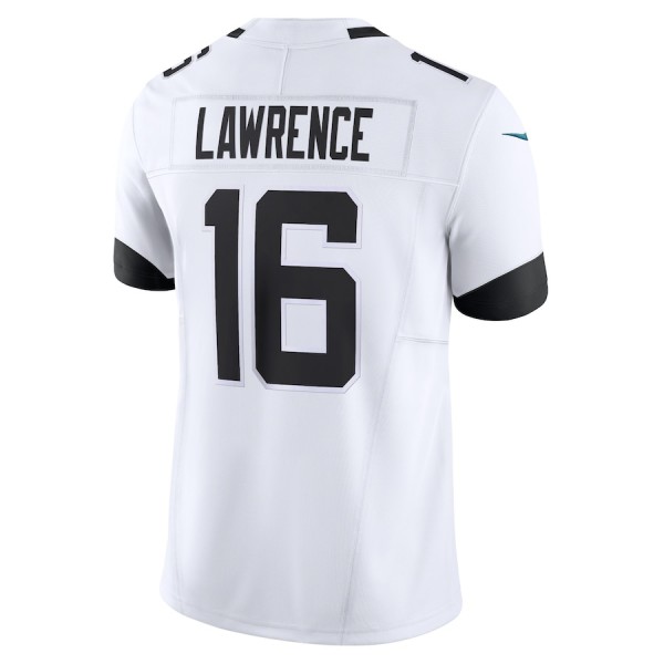 J.Jaguars #16 Trevor Lawrence White F.U.S.E Stitched jersey