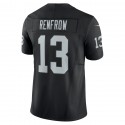 L.Raiders #13 Hunter Renfrow Black F.U.S.E Stitched jersey