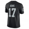 L.Raiders #17 Davante Adams Black F.U.S.E Stitched jersey