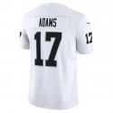 L.Raiders #17 Davante Adams White F.U.S.E Stitched jersey