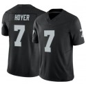 L.Raiders #7 Brian Hoyer Black F.U.S.E Stitched jersey