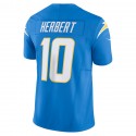 LA.Chargers #10 Justin Herbert Blue F.U.S.E. Stitched jersey