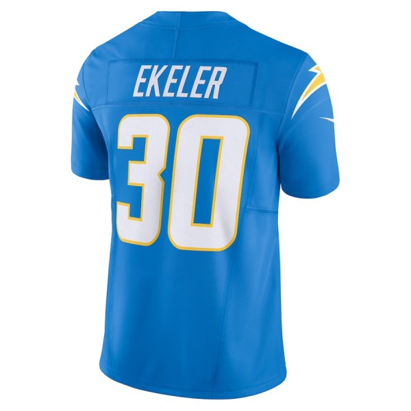 LA.Chargers #30 Austin Ekeler Blue F.U.S.E. Stitched jersey