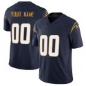 Custom LA.Chargers Navy F.U.S.E. Stitched jersey