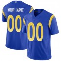 Custom LA.Rams Blue F.U.S.E. Stitched jersey