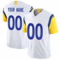 Custom LA.Rams White F.U.S.E. Stitched jersey