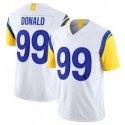 Custom LA.Rams White F.U.S.E. Stitched jersey