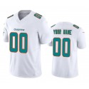 Custom M.Dolphins White F.U.S.E Stitched jersey