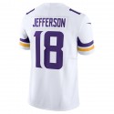 MN.Vikings #18 Justin Jefferson White F.U.S.E. Stitched jersey