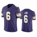 MN.Vikings #6 Lewis Cine Purple F.U.S.E. Stitched jersey