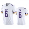 MN.Vikings #6 Lewis Cine White F.U.S.E. Stitched jersey