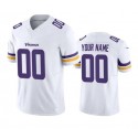 Custom MN.Vikings White F.U.S.E. Stitched jersey