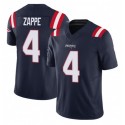 NE.Patriots #4 Bailey Zappe Navy F.U.S.E. Stitched jersey