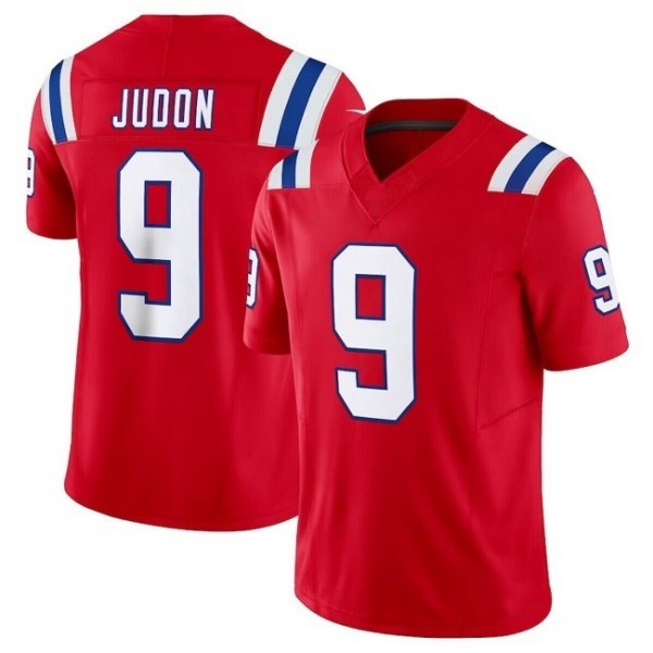 NE.Patriots #9 Matthew Judon Red F.U.S.E. Stitched jersey