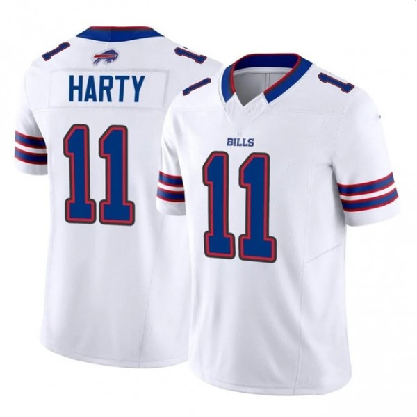 B.Bills #11 Deonte Harty White F.U.S.E. Stitched jersey