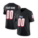 Custom NE.Patriots Black F.U.S.E. Throwback Stitched jersey