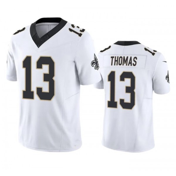 NO.Saints #13 Michael Thomas White F.U.S.E. Stitched jersey