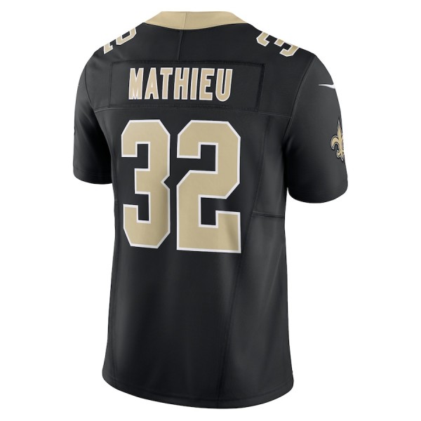 NO.Saints #32 Tyrann Mathieu Black F.U.S.E. Stitched jersey